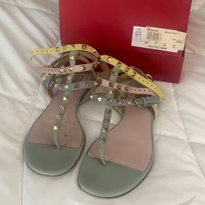 Valentino Garavani Rockstud Gladiator Size 38